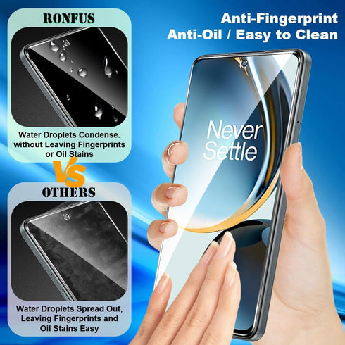 2+2 Pack Tempered Glass Screen Protector for OnePlus Nord N30 5G with Camera Lens Protector,Ultra HD, 9H Hardness......