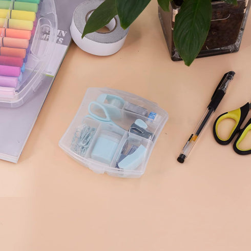 Mini School Supply Kits Mini Office Supply Kits, includes Mini Stapler,Scissors, Staple Remover, Staples, Tape Dispenser (Blue)...