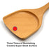 Bamber Wooden Wok Spatula Set Wood Turner with Long Handle for Non Stick Cookware...