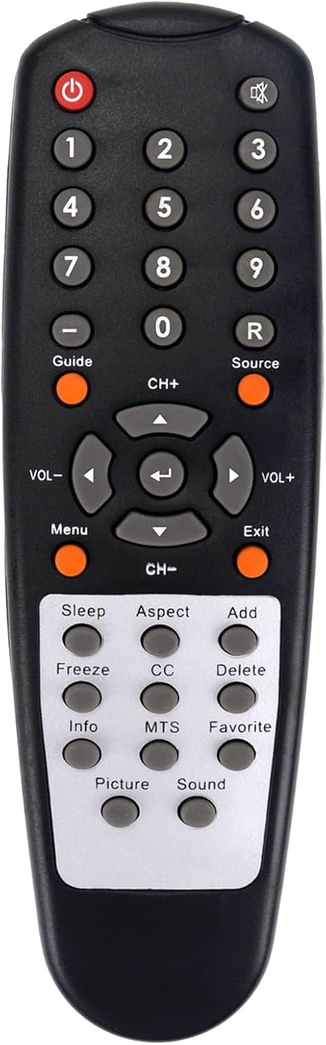 142020079999C Replace Remote Compatible with Sceptre TV X32 X32GV-komodo X32BV-FullHD X320BV-HD X322BV-HD X320BV-ECO X320 X370BV-FHD X370BV-HD X40...