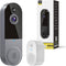 Smart Video Doorbell Included Ring Chime, Wide-Angle Lens, Battery Powered, Human Detection, 2 Way Audio, Night Vision, 1080P Security Camera Wire...