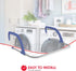 Home Basics Over The Door Laundry Drying Rack - Lightweight & Heavy-Duty Door Hanger Rod for Indoor Air Drying and Hanging Clothing, Towels, Coat,...