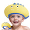 Baby Shower Cap Shield for Kids Bath Visor for Toddlers Shampoo Bath Bathing Hat Silicone Adjustable Visor Hat for Eye and Ear Protection for 1-9 ...