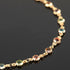 YOUBEIYEE 3 Meters Colorful Rhinestone Jewelry Chain Gold Plated Brass Chain for Jewelry Making Mixed Color Glass Bead Flower Craft Chain Roll...