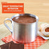 IMUSA USA R200-10WM Aluminum Mug for Stovetop Use or Camping 0.7 Quart, Silver...
