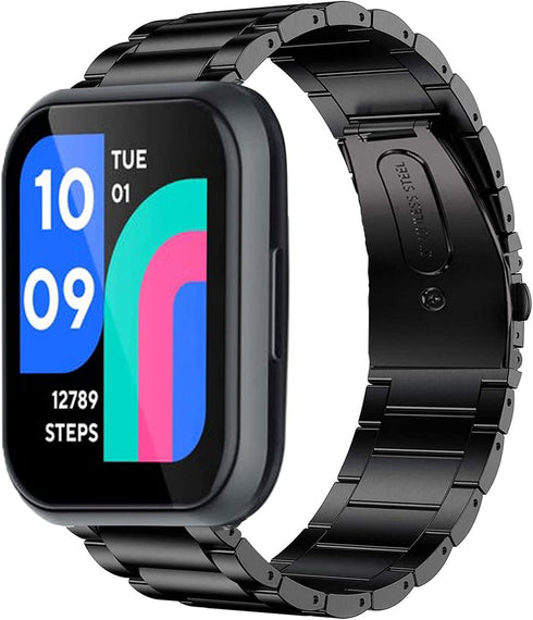 Compatible for Wyze Watch 47mm Band, Quick Release Stainless Steel Metal Replacement Straps Compatible with Wyze Watch 47mm Smartwatch...