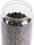 LEAVES AND TREES Y Glass Tea Canister, 25 FL OZ/ 750ml Bulk Food Storage Jar with Airtight Acacia Lid, Glass Food Container for Loose Leaf Tea, Co...