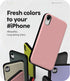 GOOSPERY Magnetic Door Bumper Compatible with iPhone XR, Wallet Case with Card Holder, Protective Dual Layer Bumper Phone Case - Pink...