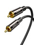 VIOY Coaxial Digital Audio Cable (15 FT), Subwoofer Cable RCA Male to Male HiFi 5.1 SPDIF Stereo Coaxial Audio Cable for Home Theater, HDTV, Ampli...