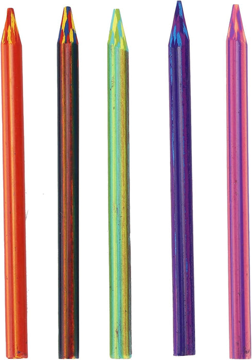 Color Mechanical Pencils, 5.6mm Mechanical Pencil Set with Rainbow Colored Refills...
