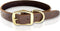 Leather Dog Collar Heavy Duty Hardware Dog Collars Full Grain Ultra Soft and Comfort Genuine Cowhide Metal Buckle Thick Belt Collar for Small Medi...