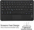 Yoidesu 7 Inch Wireless Keyboard with Touchpad, Mini Bluetooth Touchpad Keyboard, Ultra-Slim Keypad for Tablets, Smartphones, Laptops, Desktop, Co...