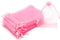 100Pcs Pink Organza Bags 3x4 inch, Small Mesh Gift Bags Drawstring Baby Shower Favor Bag Jewelry Wedding Party Candy Pouches...