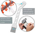 GLOGLOW Handheld Vacuum Cleaner Brush Dust Brush Sweeping Robot Tool Fit for Xiaomi/Shark/Dreame Sweeping Robot...