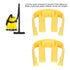 2pcs Car Washer C Clip, Car Wash Machine Quick Connector Buckle Pressure Washer Replacement Part for Karcher K2 K3 K7 High Pressure Washer (Yellow...