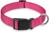 Reflective Dog Collar with Buckle Adjustable Safety Nylon Collars for Small Medium Large Dogs, Hotpink XS...