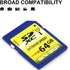 INLAND 64GB Class 10 SDXC Flash Memory Card Standard Full Size SD Chip USH-I U1 Trail Camera by Micro Center...