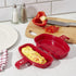 Home Basics Microwave Egg Cooker | 2 Inserts | Cook an Omelette or Individual Egg...