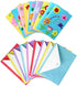 Hicdaw Kids Greeting Card Making Kit, 9Pcs Card Making Kits for Kids Thank You Card Kit DIY Handmade Card Making Supplies Art Crafts Crafty Set Te...