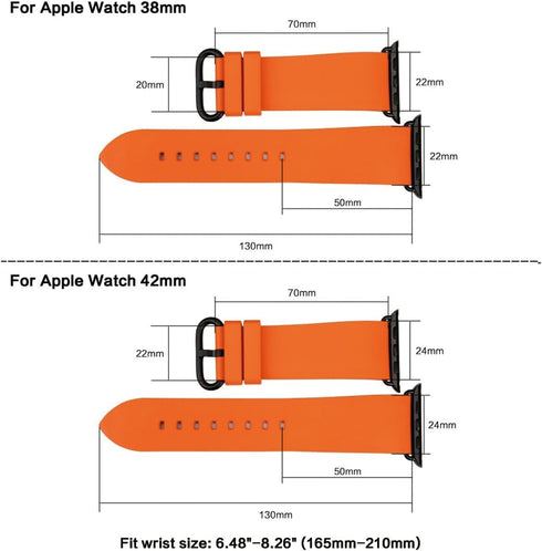 Replacement for Apple Watch bands, MAIKES Rubber Apple Sport Band for 49mm 45mm 42mm 44mm 38mm 40mm Apple Watch strap for iWatch Series 8 Series 7...