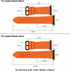 Replacement for Apple Watch bands, MAIKES Rubber Apple Sport Band for 49mm 45mm 42mm 44mm 38mm 40mm Apple Watch strap for iWatch Series 8 Series 7...