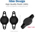 Airtag Bike Mount Hidden Waterproof,Airtag Case with Safety Screws,AirTag Bicycle Mount to Be Hidden Under Bottle Cages,Perfect Camouflage,with Co...
