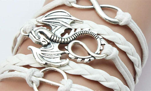 ALIMITOPIA Flying Dragon Charm Demon Fire Dragon Totem DIY Jewelry Making Charm Pendant for Handmade Necklace Bracelet Accessaries(20pcs)...