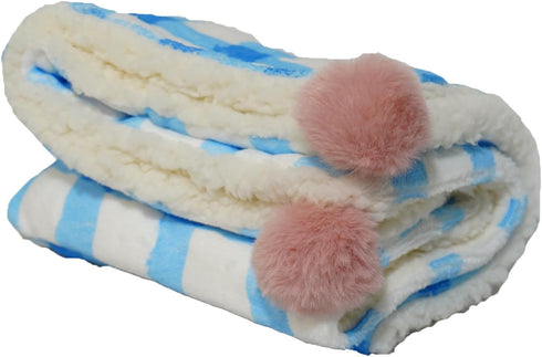 Dog Blanket for Small dogs, Soft Washable Double Sided Dog Blankets with Plaid Pattern, Cat Blankets for indoor Cats, Pet Cat Blankets for Couch P...