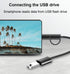 2-in-1 USB C/Micro to USB OTG Adapter, USB to Android Adapter Cable, Compatible with MacBook Pro Android Google Samsung Galaxy S21 S22 S23 Note 20...