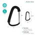 Belle 2 Pack Stroller Hooks - Large Carabiner Clips for Shopping Bags, Diaper Bags and Baby's Accessories...