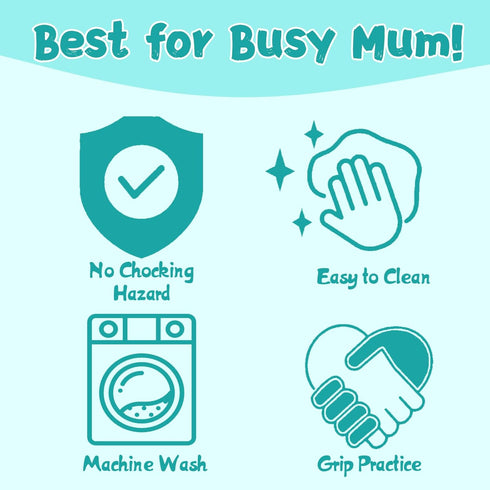 Babygoal Neutral Pacifier Clips, 6 Pack Binky Paci Holder Clips and Leash for Boys and Girls Fits for Most Pacifier, Binkie Styles & Baby Teethers...