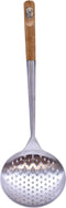 Tablecraft Wok Skimmer with Bamboo Handle, 15", Brown...