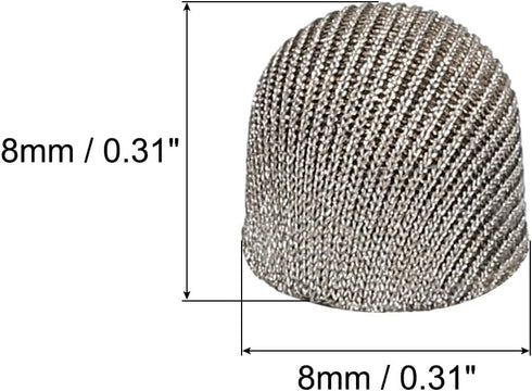 MECCANIXITY 12pcs 8mm Stylus Pen Fine Tips Conductive Fiber Capacitive Touch Screen Pens Tip Universal Replacement...