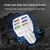 Car Charger Adapter,6 Ports USB QC3.0 Fast Car Charger QC3.0/3.1A,32V Upgraded Smart Shunt Car Phone Charger Compatible iPhone 14 13 12 Pro Max/Al...