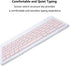Ultra-Slim Rechargeable Bluetooth Keyboard Portable Compact Wireless Keyboard for Android Windows Samsung Galaxy Tab Tablet Smartphone Cell Phone ...