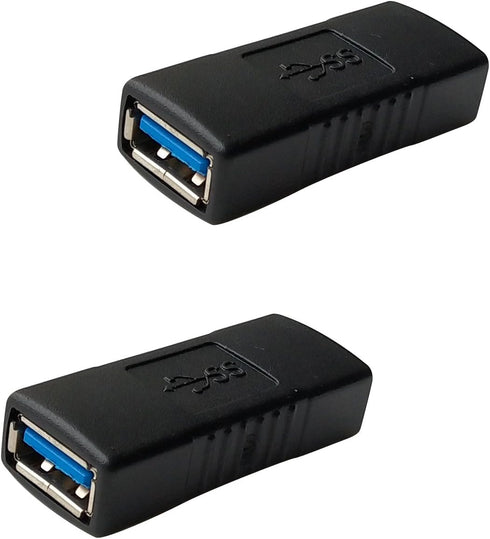 USB 3.0 Female to Female Extension Connector Adapter (2 Pack)...