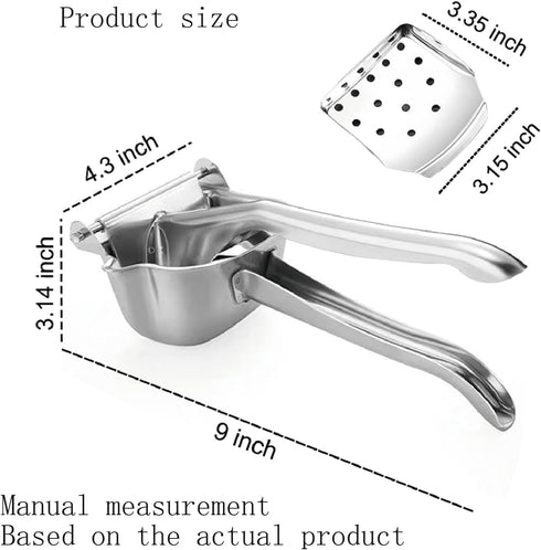 Thickened 304 stainless steel manual juicer, lemon juicer, orange juice juicer, fruit juicer, simple to use, it is the ideal companion for your ki...