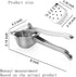 Thickened 304 stainless steel manual juicer, lemon juicer, orange juice juicer, fruit juicer, simple to use, it is the ideal companion for your ki...