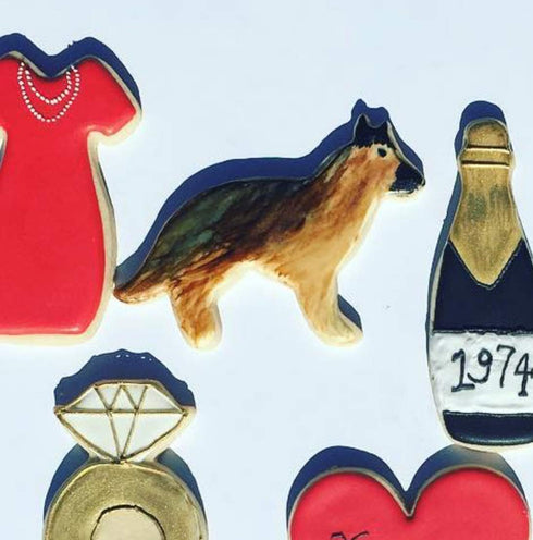 German Shepherd Dog Cookie Cutter 5.25" Made in USA by Ann Clark...