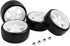 4PCS 12mm Hub Wheels,1:10 63mm Hard Plastic RC Drift Cars On Road Touring Racing Bald Tires for Traxxas HSP Tamiya HPI Kyosho On-Road Drifting Car...