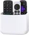 TotalMount Hole-Free Remote Holder – Eliminates Need to Drill Holes in Your Wall (for 2 or 3 Remote Controls – White – Quantity 1)...