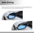 Pack-2 Car Rear View Mirror Rain Eyebrows, 6.8 Inches x 2.2 Inches Side Mirror Rain Guards, Automobile Mirror Protection Shields, Universal for Mo...