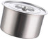 Stainless Steel Soup Pot, Stock Pot Sauce Pot Induction Pot With Lid, Healthy Multifunctional Odorless Pot Seasoning Container for Cooking (Small ...