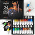 Castle Art Supplies 24 x 12ml Acrylic Paint Set | Value Beginner Set for Starters or Adult Artists | Quality Intense Colors | Smooth to Use on Ran...