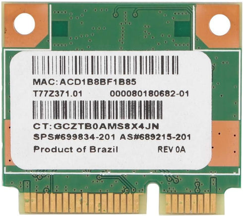 ASHATA Mini Network Card,2.4G Bluetooth 3.0 Wireless PCI-e Network Card,RT3290 Wi-Fi Wireless Network Adapter Card,Support 802.11N up to 150Mbps,f...