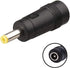 10Pcs Yellow Tip 4.0x1.7 mm Male Plug to 5.5x2.5mm Female Jack DC Power Connector Black...