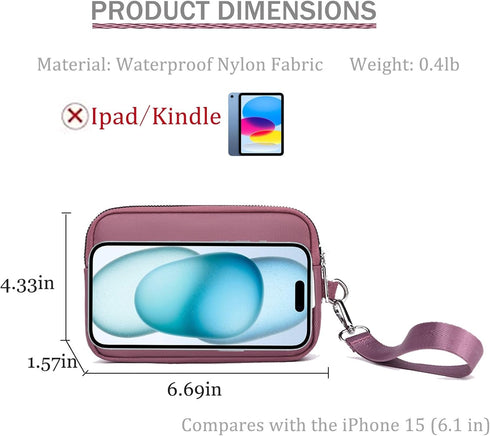 KARRESLY Wristlet Purse for Women Evening Wristlet Pouch Clutch Bag...