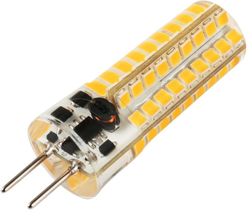 GY6.35 LED, led Halogen Replacement 5W Bi-pin Base 12V AC/DC 2700K Warm White,led Landscape Light Bulbs 50W Replacement 5Pack (5)...