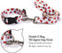 2PCS Watermelon Dog Collars with Funny Pet Leash Set Dogs Adjustable Collar for Small to Large Dog Collars Set (XL)...
