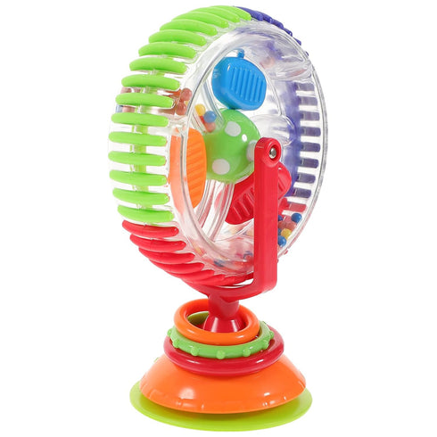 Toyvian High Chair Toy Baby Ferris Wheel Toy Suction Cup Newborn Spinner Activity Toy Newborn High Chair Rattle Interactive Development Educationa...